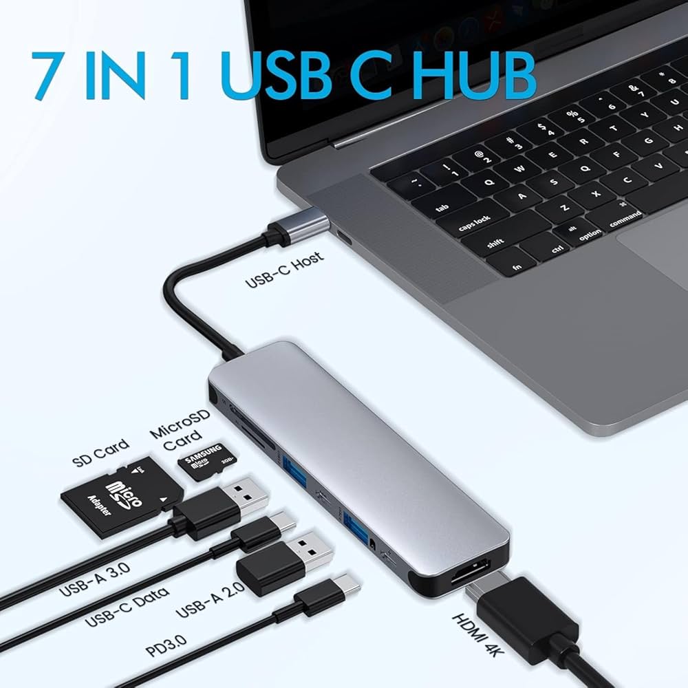 HUB USB 7in1