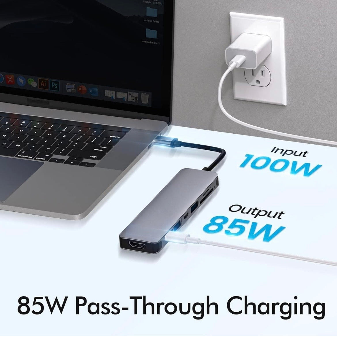HUB USB 7in1
