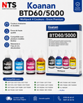 Encre Koanan BTD60/BT5000 Multipack BK/C/M/Y